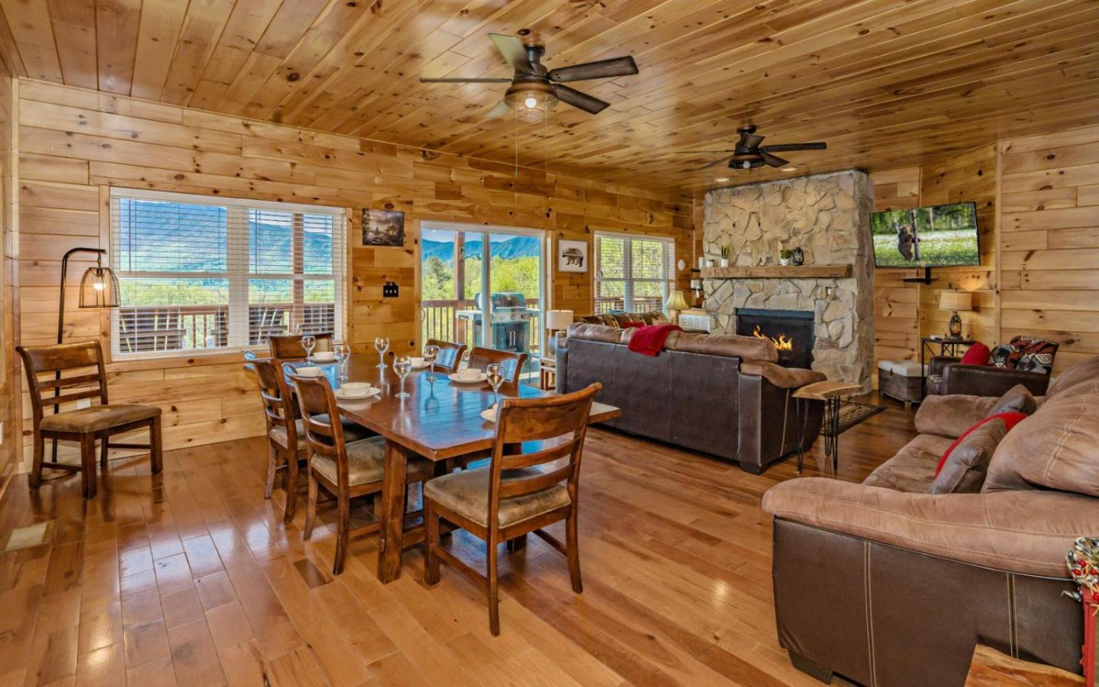 Beartastic Mountain View Lodge Gatlinburg Exterior foto