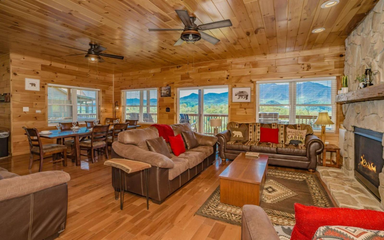 Beartastic Mountain View Lodge Gatlinburg Exterior foto